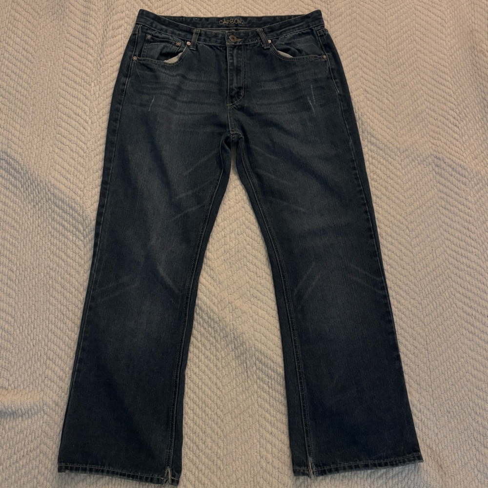 Carbon Men's Dark Blue Jeans